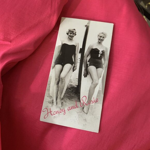 Honey and Rosie Hot Pink Satin V-Neck Fit & Flare Party Dress Sz 5 Cocktail Mini - Picture 8 of 13